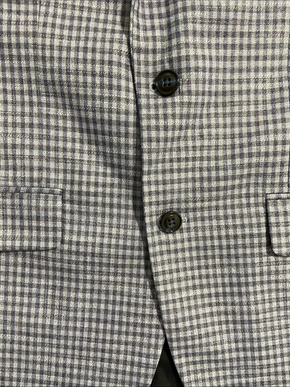 Tommy Hilfiger Men’s Blue Checked Blazer A1